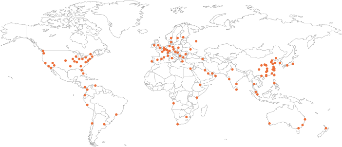 Cloudflare map